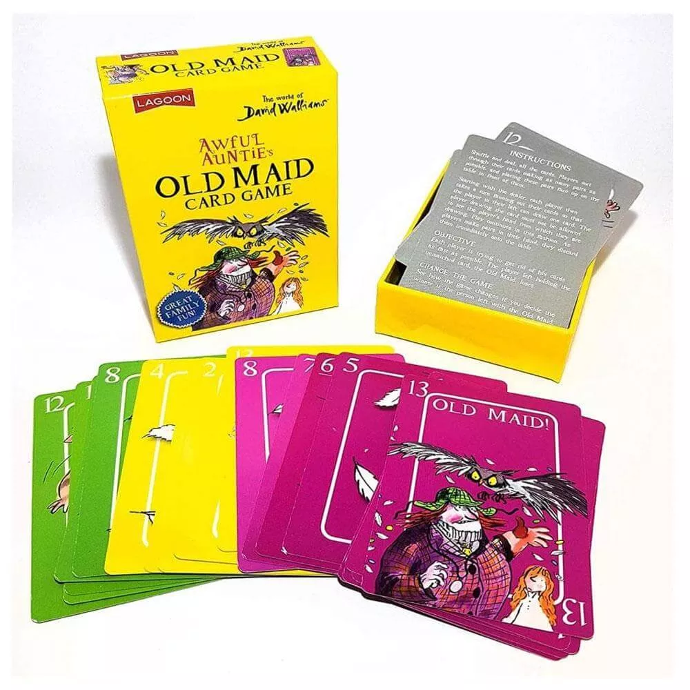David Walliams Awful Aunties Old Maid Card Game